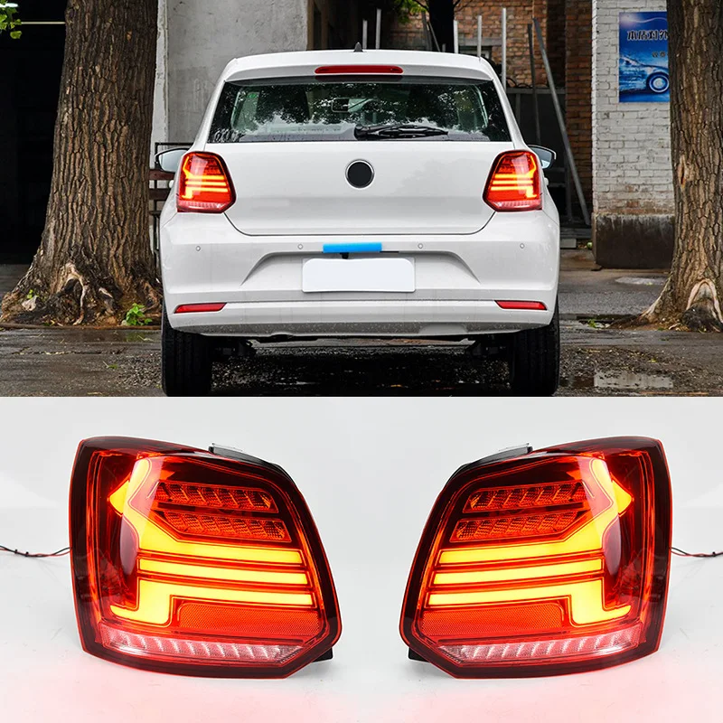 

Комплект светодиодных задних фонарей для VW Volkswagen Polo 2010-2018, 12 В