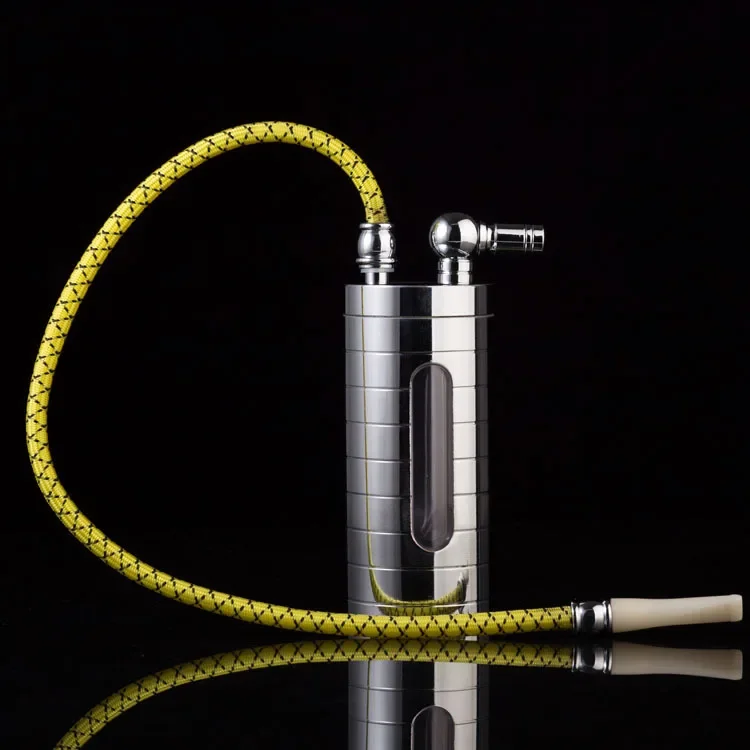 Double Cycle Filter Cigarette Holder Metal Hookah Pipe Smoking Set Gifts for Men Lighters Accessories Household Merchandises