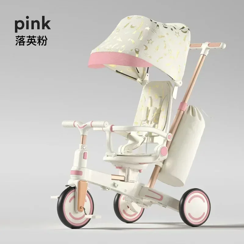 Baby 1-3 To 6 Years Old Children's Tricycle Balance Bike Multi-functional 4 in 1 Tricycle