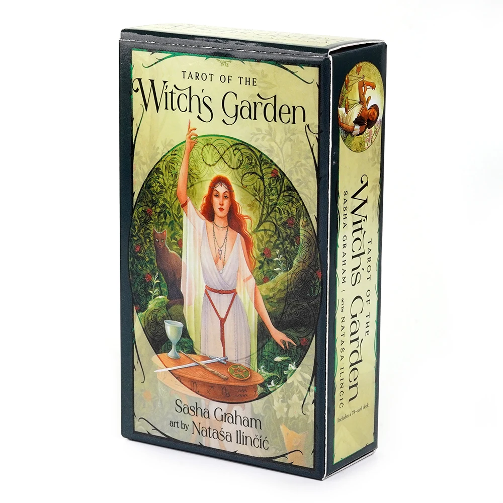 1 Deck Tarot of the Witch's Garden Fortune Telling Game