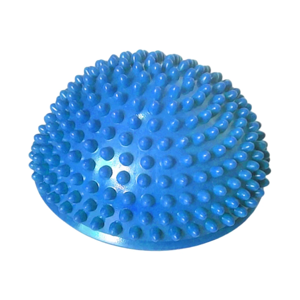 Inflatable Half Sphere Massage Yoga Balls PVC Massage Fitball Exercises Trainer Balancing Ball For Gym Sport Fitness