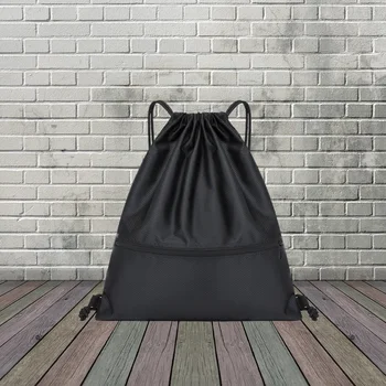 Zaino alla moda con coulisse, zaino da viaggio portatile, zaino sportivo leggero e semplice, borsa per computer, zaino casual per tutti i giorni