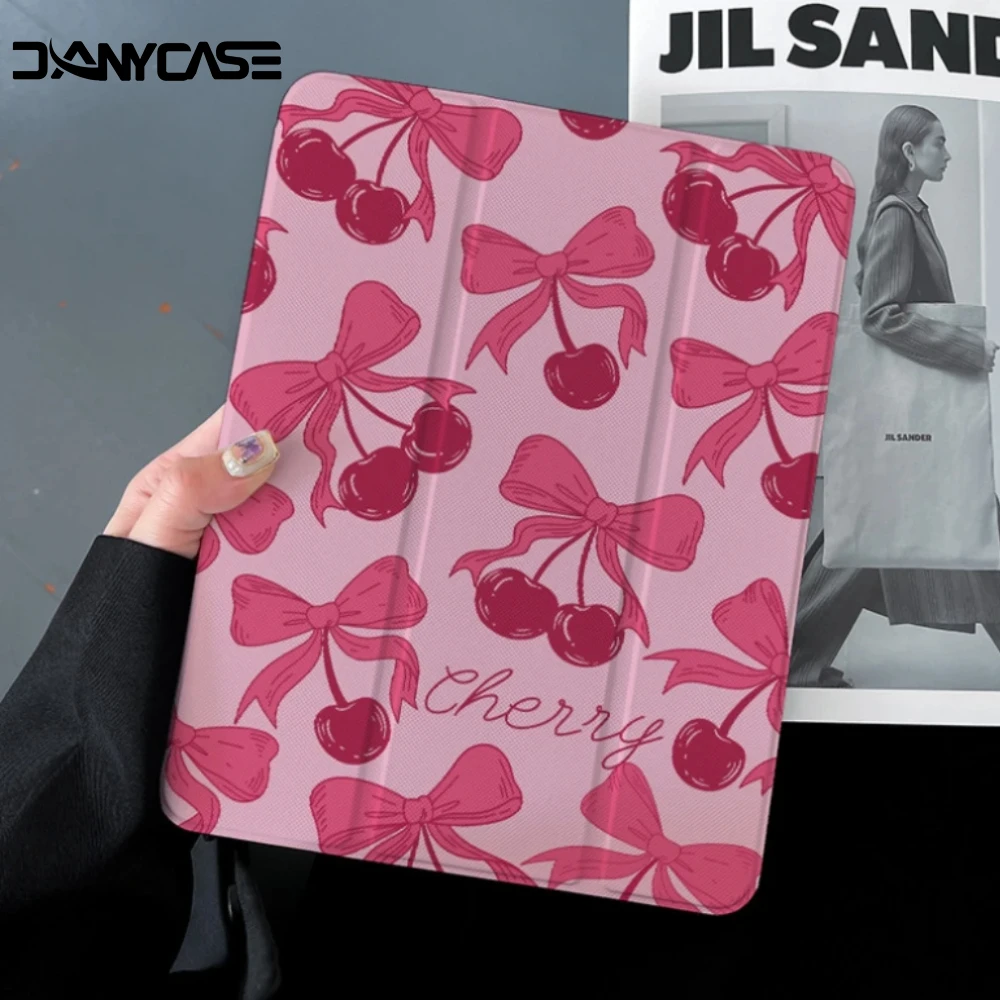 Sleek Magnetic iPad Case with Built-In Pencil Holder