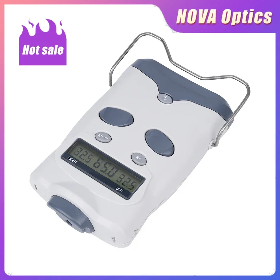 Nova LCD Display Pupil Distance Pupilometer Use Battery LY-9S Digital Pd Meter Optical Instrument