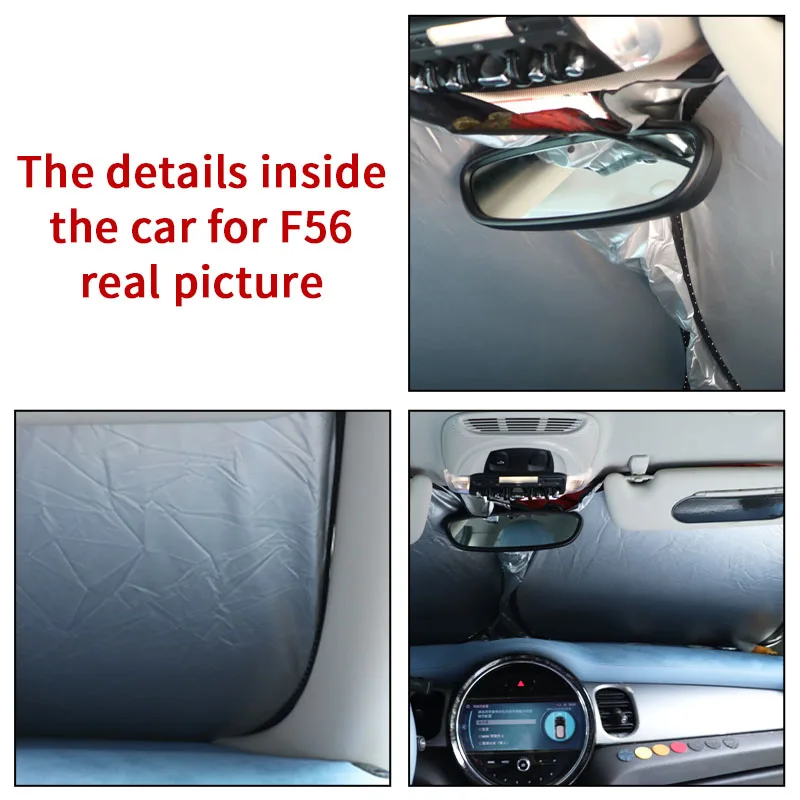 Car Windshield Screen Sunshade For Mini Cooper S R56 R50 F56 R53 F55 R60 R55 R52 F54 F57 F60 R57 One R58 windshield sunshade car sunshade windshield sun shade
