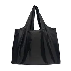 Eco - Friendly Large Capacity Reusable Tote Bag - Fashionable Shoulder Handbag for Travel, Grocery, and Daily Use (A)