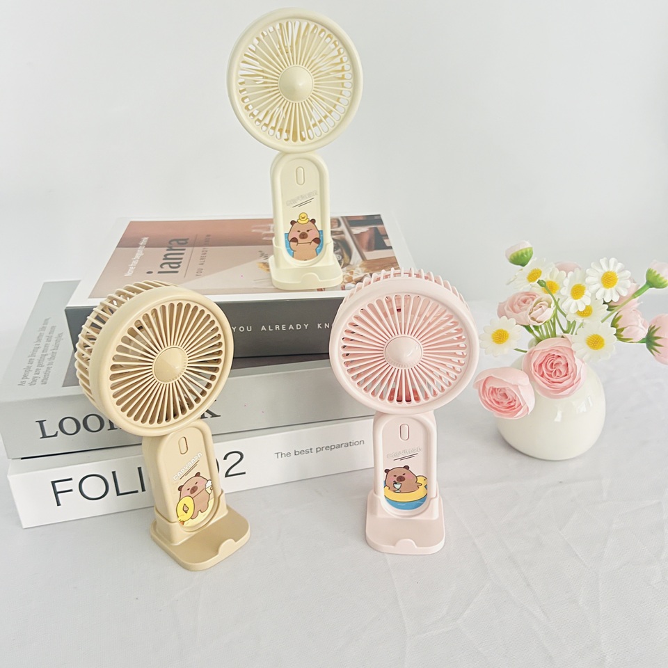 YM88201-Large Capacity Battery Handheld Fan - Long - lasting Cooling for Cool and Refreshing Summer