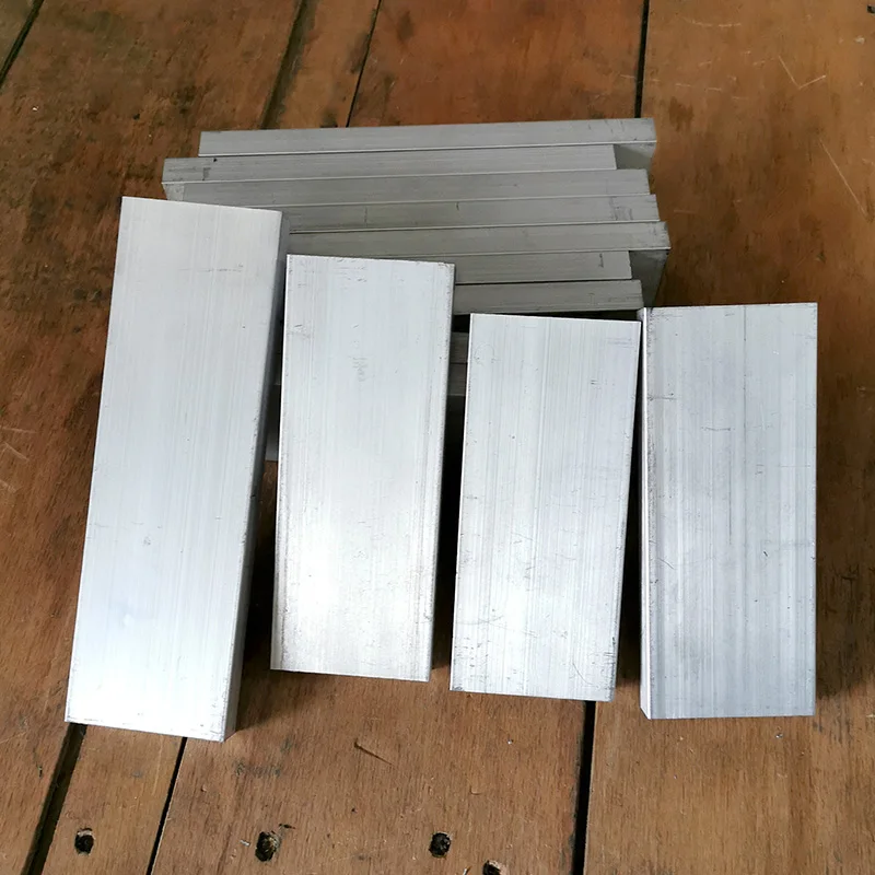 6061 Aluminum Alloy Flat Bar Thickness 12mm Width 50mm Length 50mm 100mm 150mm 200mm 300mm