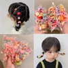 40/50/60Pcs/Lot Children Kids Hair Accessories Cartoon Elastic Hair Bands Baby Head Rope Small Animal Cute Girls Headdress 6