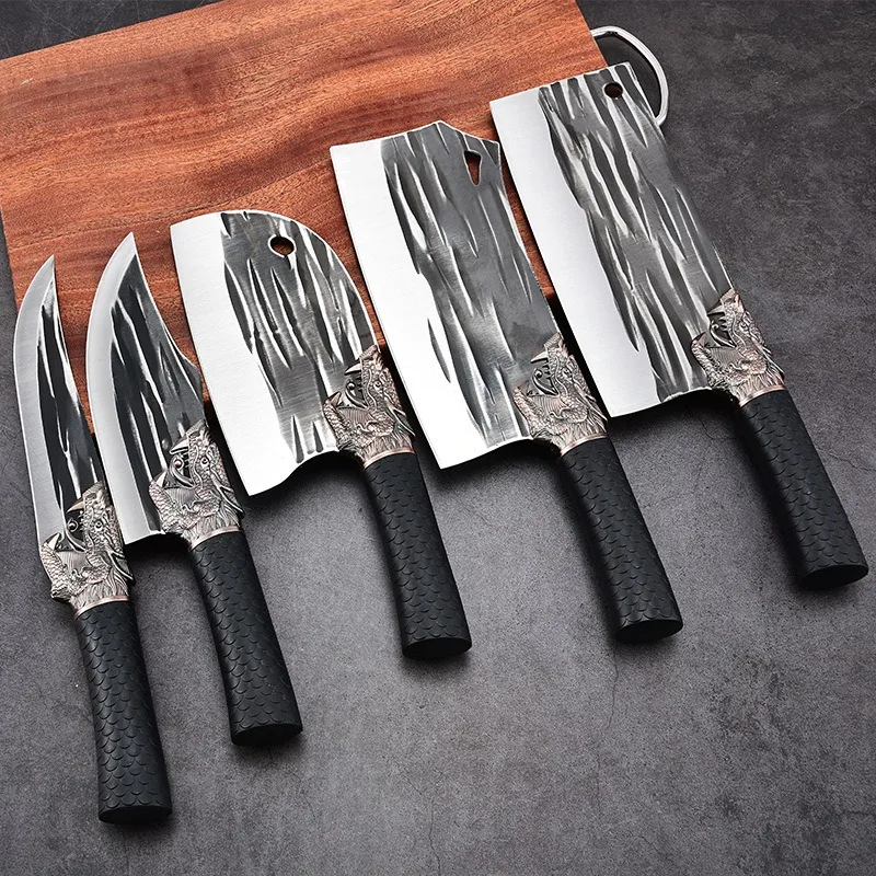 

Forged Kitchen Knife Sharp Butcher Knife 5cr15 Stainless Steel Vegetable Cleaver Household Boning Knife Kitchen Cooking Tools