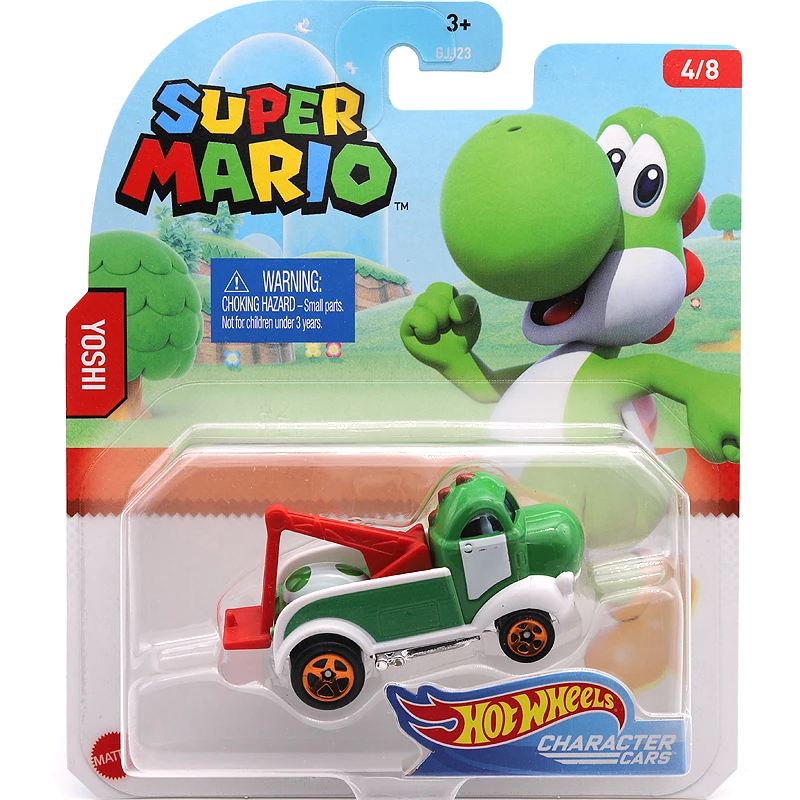 Hot Wheels Mario Kart Character Cars With Glider Set Yoshi Bowser Luigi  Toad Waluigi Shy Guy 1:64 Diecast Car Toy GXY11 boy toys - AliExpress