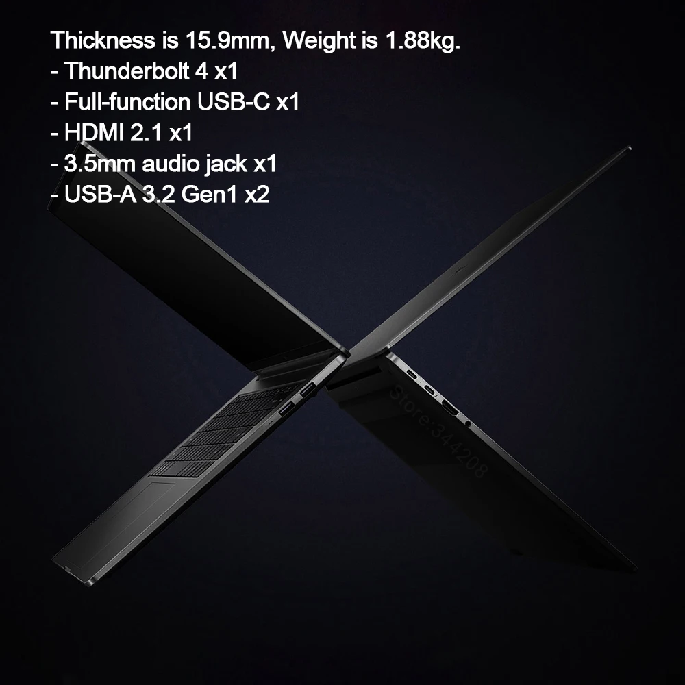 XIAOMI Redmi Book Pro 16 2024 Laptop Intel Ultra5 125H 7 155H RAM 32GB SSD 1TB 16"Inch 3.1K 165Hz Notebook Ultrabook Computer PC 6