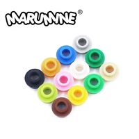 Marumine MOC Plate Round 1x1 With Open Stud 85861 28626 100PCS Bricks Assembles Particles Parts Toys Accessories Building Blocks 1