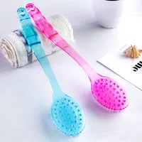 Back Body Bath Shower Cleaning Brushes Bath Brush Long Handle Exfoliating Scrub Skin Massager Exfoliation Bathroom Brush 1