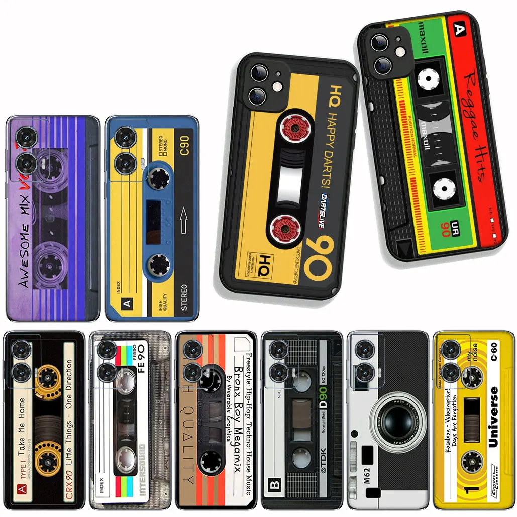 Vintage Cassette Tape Retro Design Phone Case