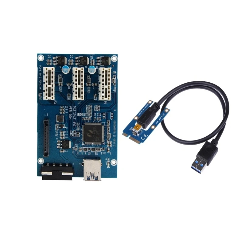 

High Speed Mini PCIe to 3 PCIe Converter Multiple Devices Easily