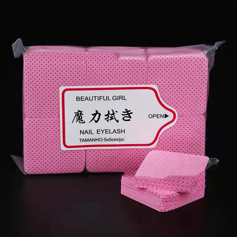 300/200pcs Lint-Free Wipes Napkins Nail Polish Remover Gel Nail Wipes Manicure Pedicure Gel Cotton Pads Art Cleaning Tools nail polish remover nail gel remover nail polish remover wipes nail cotton pads nail polish remover wraps disposable nail pads