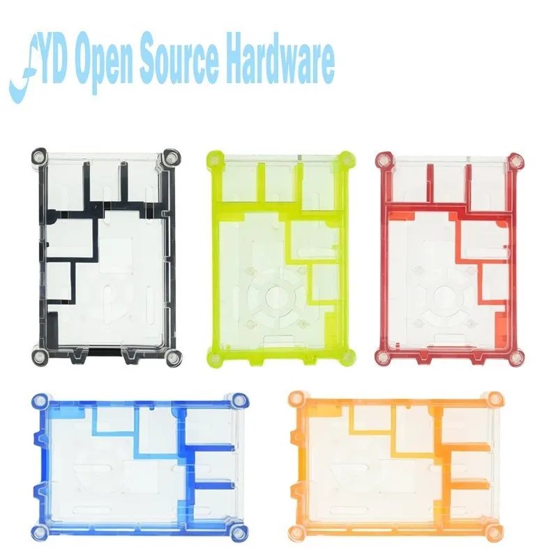 Custodia Colorata Compatibile Con Dissipatore Di Calore Ventola Per Raspberry Pi Modello 2B 3B +