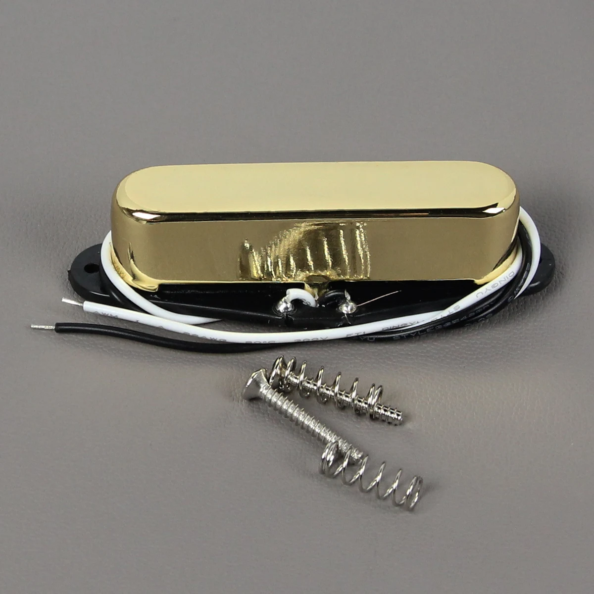 FLEOR 1pc Alnico 5 Single Coil Pickup Neck Guitar Pickup Fit TL Electric Guitar,Chrome/Gold/Black Colors Option
