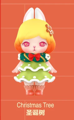 thumbnail image 1 of Popmart Bunny Christmas Series Guess Bag 100% Original Toys Doll Cute Action Anime Figure Desktop Ornaments Collection Gift, 1 of 5