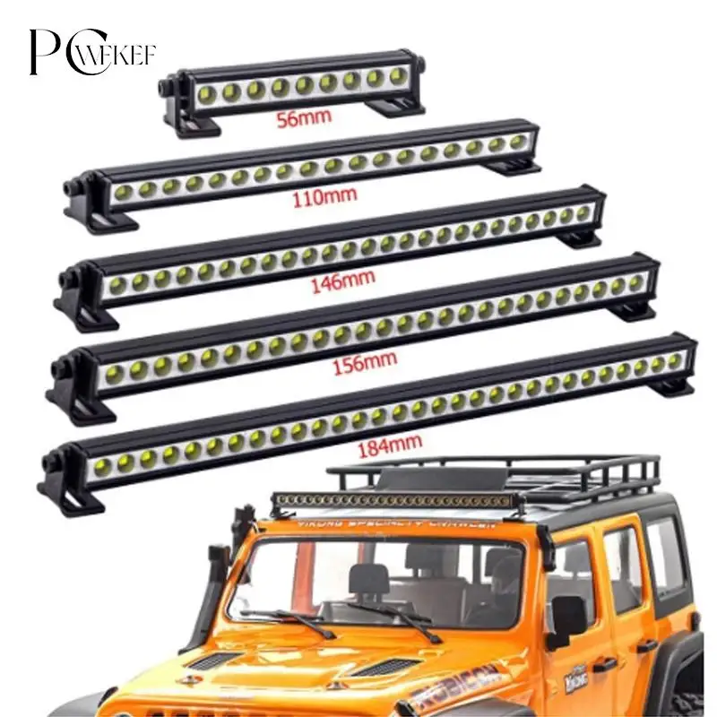 

Super Bright LED Light Dome Light Bar RC Car Roof Lamp For RC Model Climbing Bike Crawler Axial Capra TRX4/6 SCX10 D90