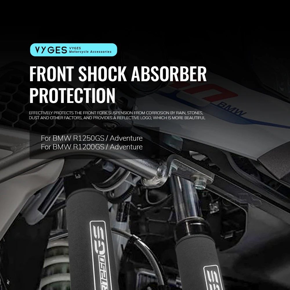 Motorrad Gabel Schutz Abdeckung Für BMW R1250GS R1200GS Abenteuer R1250GS R1200GS ADV Stoßdämpfer Staub Schutz – Detail 1