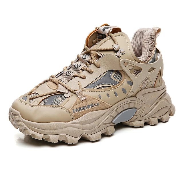 Mens Luxury Chunky Trainers, Mens Chunky Sole Sneakers