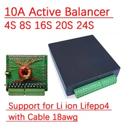 Advanced Lithium Battery Active Balancer for Electric Vehicles and Energy Storage Systems (24S support 4 - 24S)