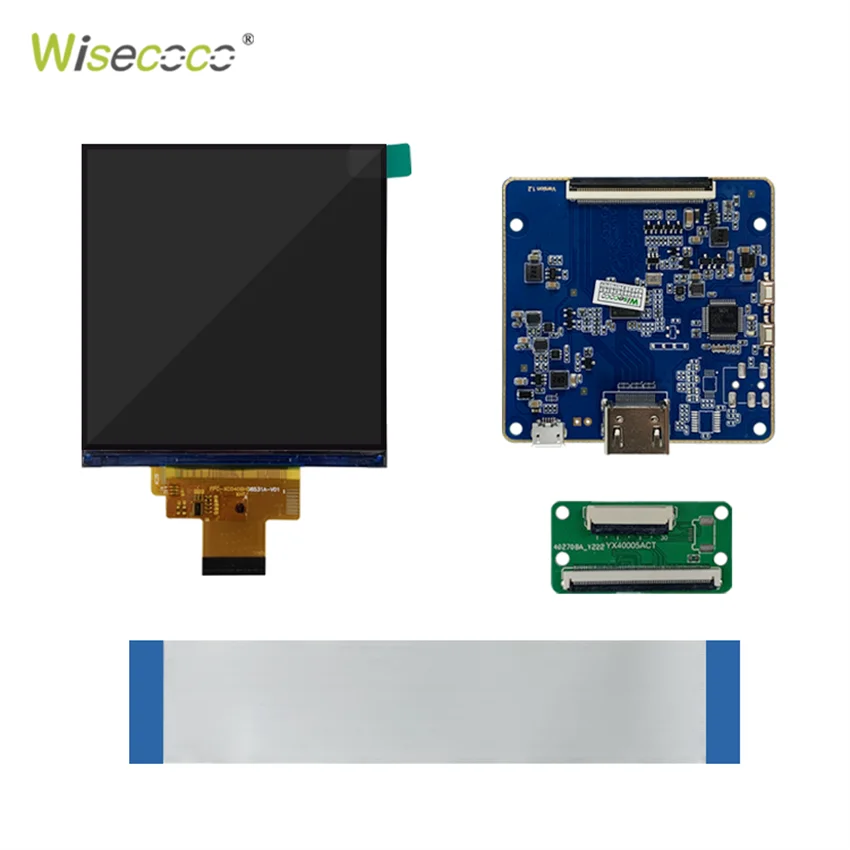 ⑦専用画面 Wisecoco-LCDディスプレイモジュール,30ピン,接続された家の
