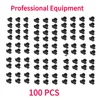 Wholesale 100PCS High Quality Black Whistle Referee Game Halter Whistle Outdoor Tour Hiking Whistle Suitable For Basketball and 1