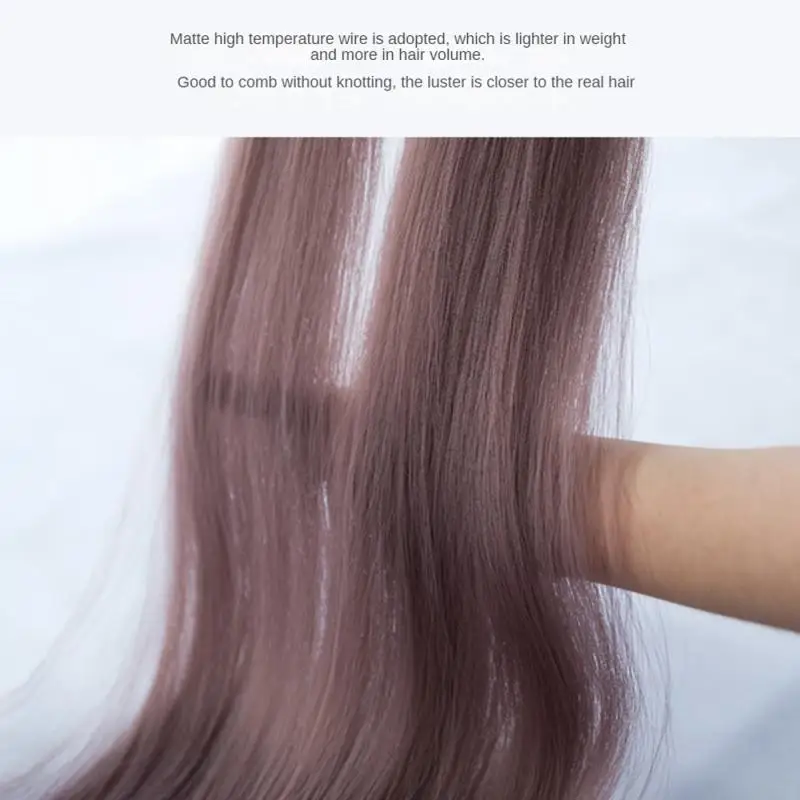 모든 피부색 미용 및 건강, 부드럽고 실키한 스트레이트 헤어, 통기성 및 편안한 색상, 2 개, 4 개, 6 개