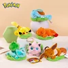 10-15cm Pokemon Plush Toy Anime Figure Pikachu Bulbasaur Squirt Eevee Charmander Stuffed Doll Pendant Toy Kids Xmas Gift 1