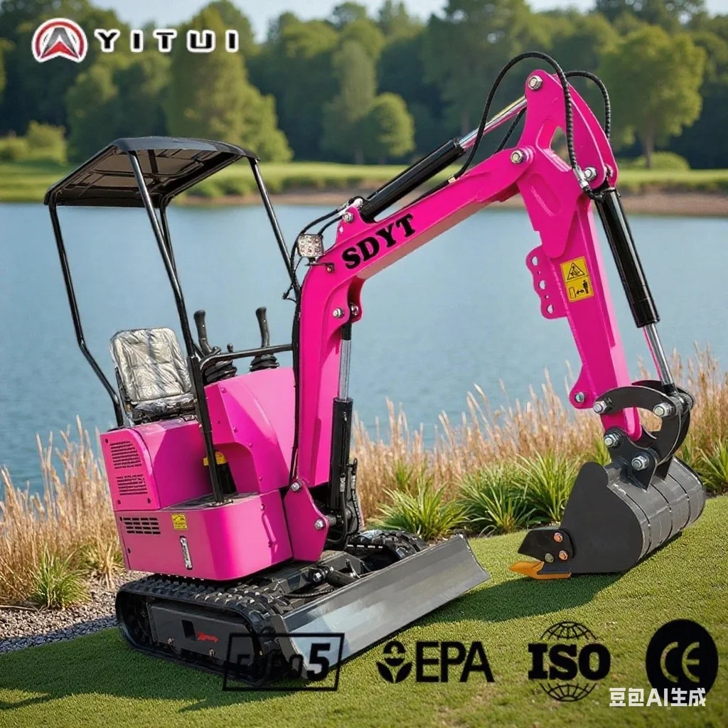 YITUI 1.5 Ton Mini Excavator, Customized Variety, EPA Euro 5 Certified, Multiple Attachments for Farms - Image 2