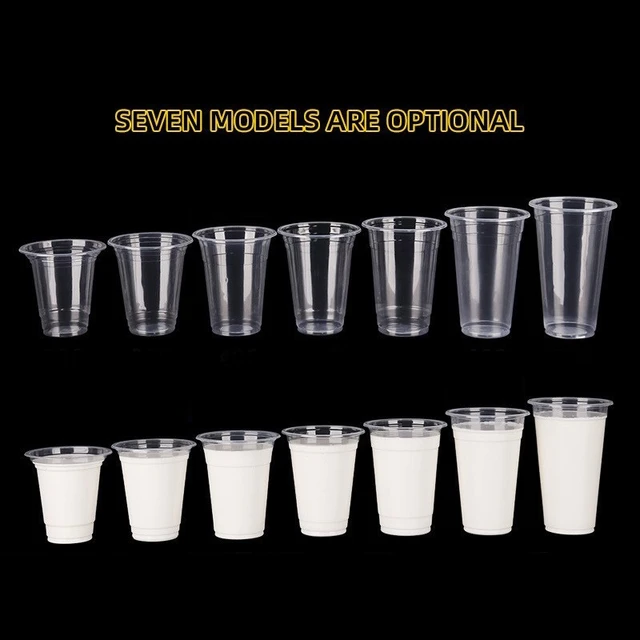 Plastic Drinking Glasses 500 Pcs - 16 oz Disposable Glass Cups