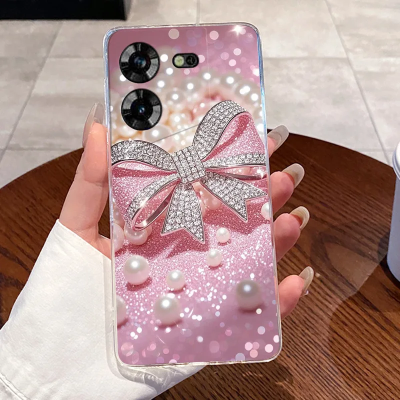 Aesthetic Cute Cat Soft Transparent Silicone Phone Case