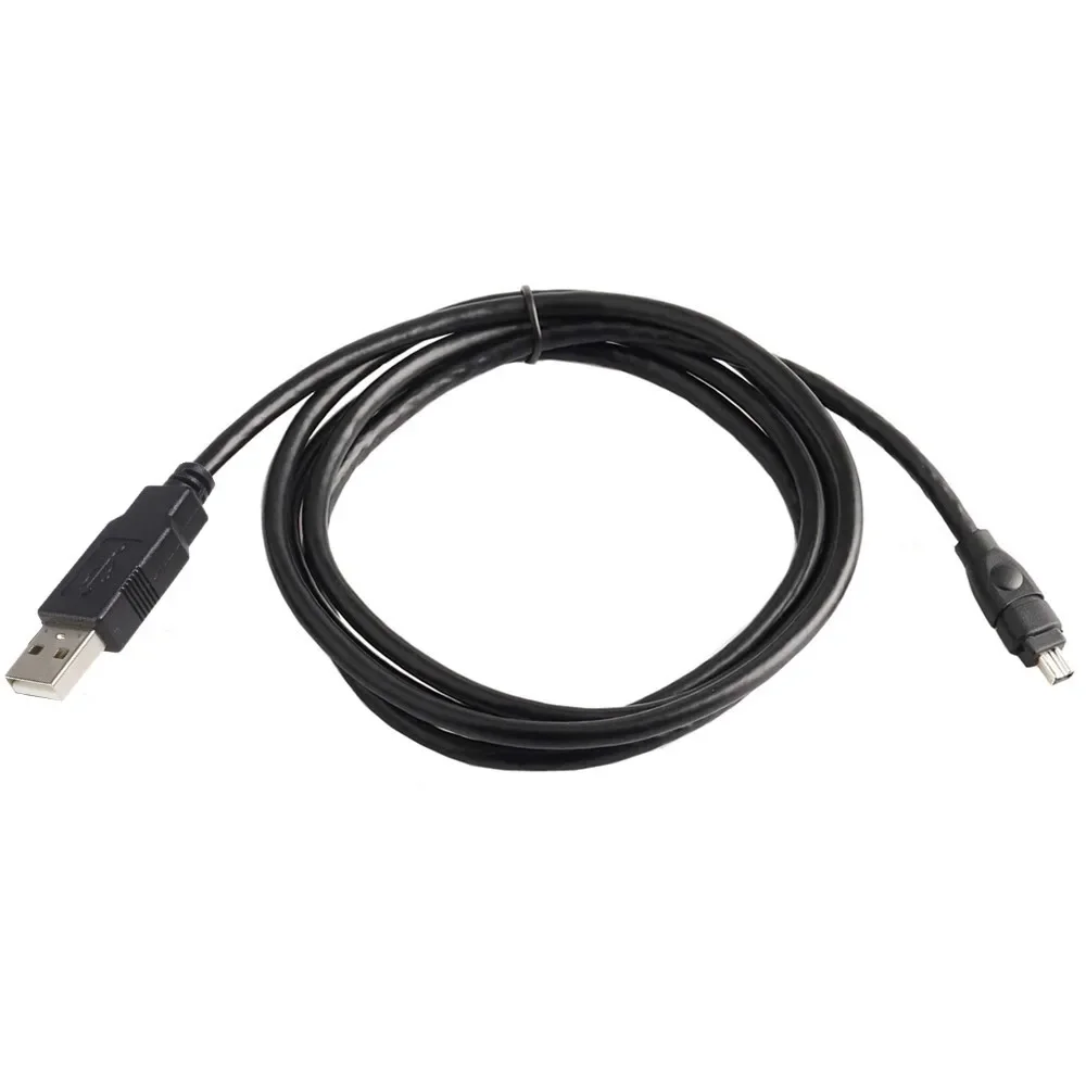 USB 남성-파이어와이어 IEEE 1394 4핀 남성 ILink 어댑터 코드 케이블( DCR-TRV75E DV 어댑터용) 1.8m/3m/4.5m
