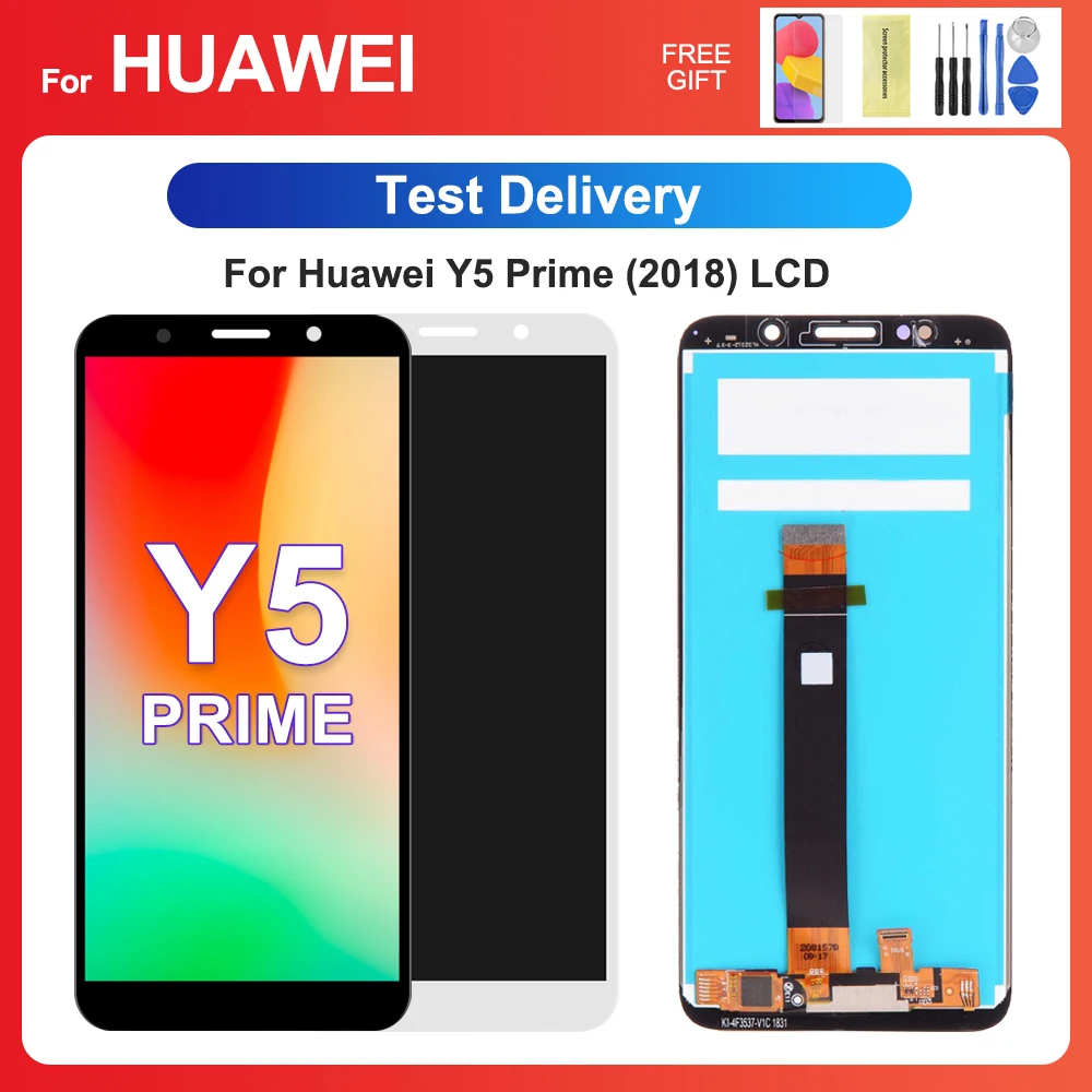 

5,45 дюймов для HUAWEI Y5 2018 для Ori Y5 Prime 2018 DRA-LX2 L01 L21 ЖК-дисплей сенсорный экран дигитайзер в сборе Замена