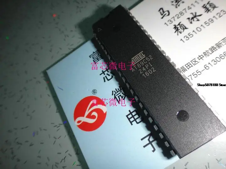 

5pieces AT89C52-24PI AT89C52-24PU Original New Quick Shipping