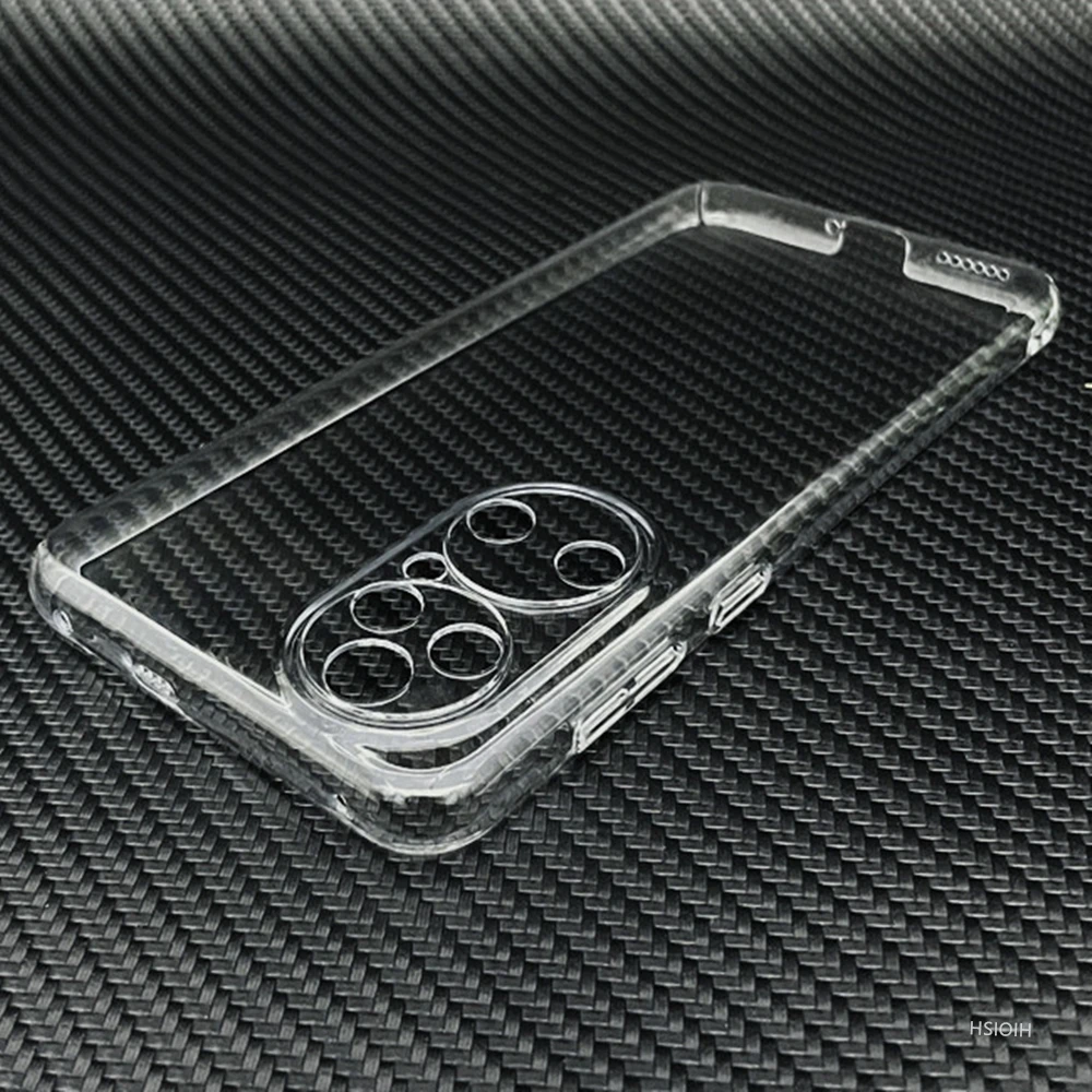 Durable Shockproof Clear Phone Case - Hard PC Plastic Cover
