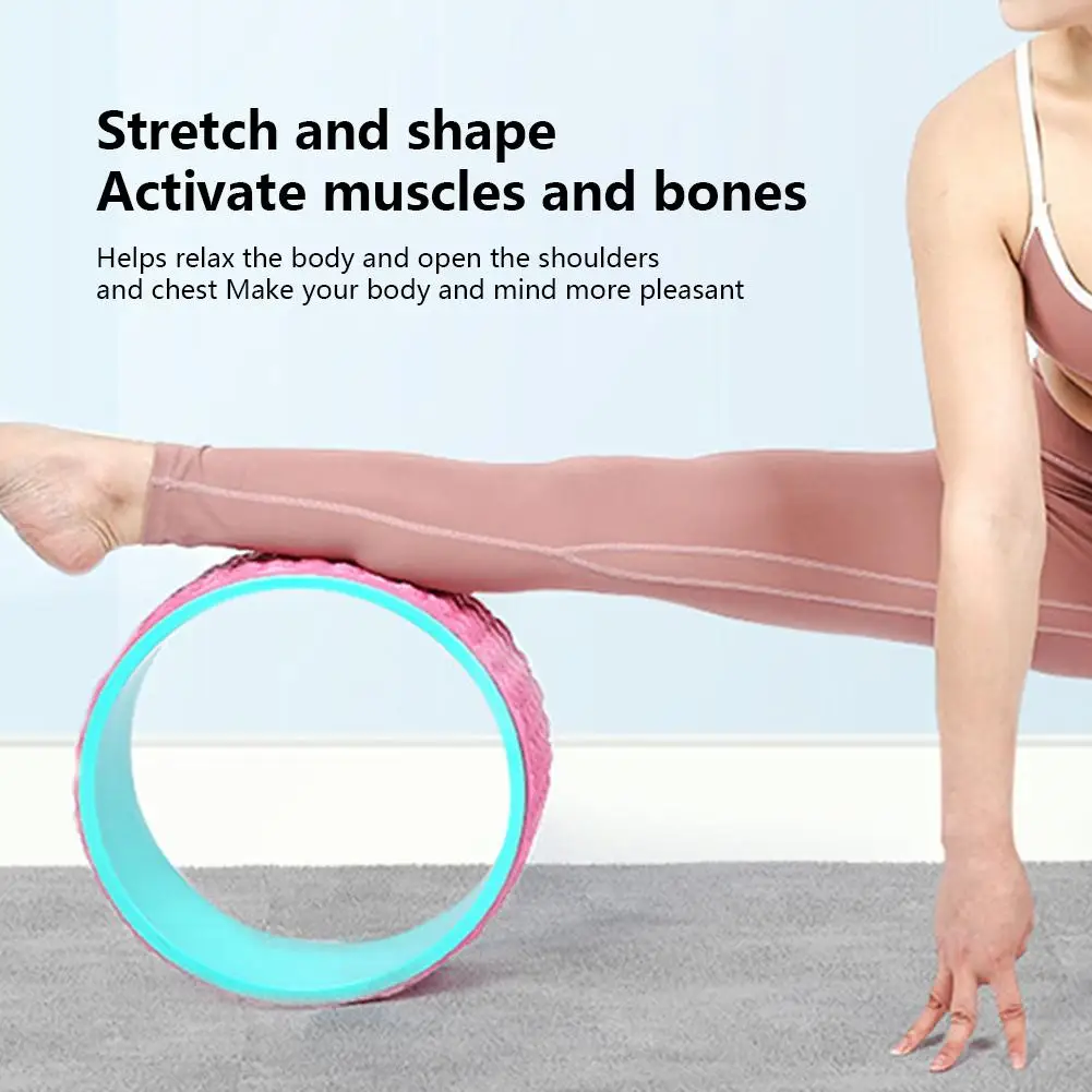 Anti skid Portable Yoga Roller Back Massager Stretcher For Back Pain