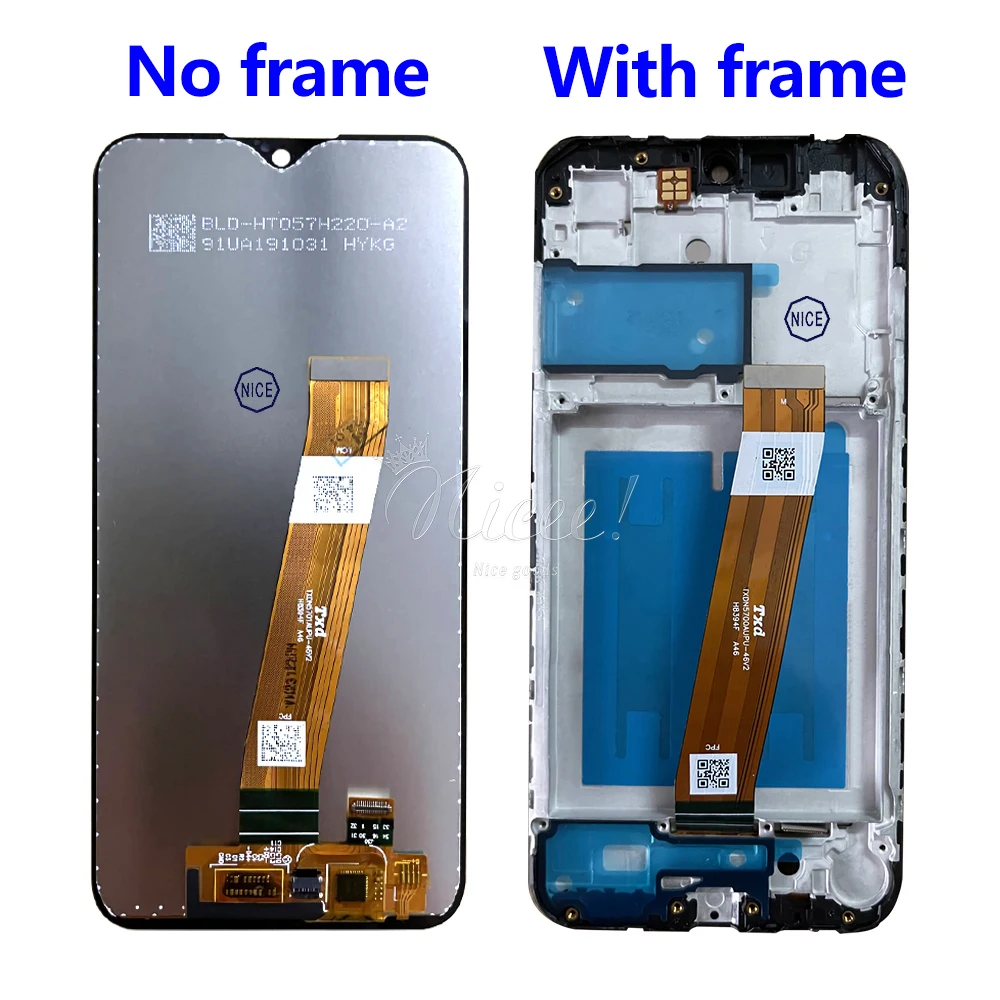 Фото 100% протестированный ЖК-дисплей для Samsung A01 A015 дисплей с сенсорным экраном дигитайзер в сборе для Galaxy SM-A105F A105F/DS A105G Замена №2