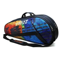 2024 Original Waterproof Badminton Racket Bag Single Shoulder Thicken Gymbag Sport Bags Tennis Badminton Bag Birthday Gifts 2