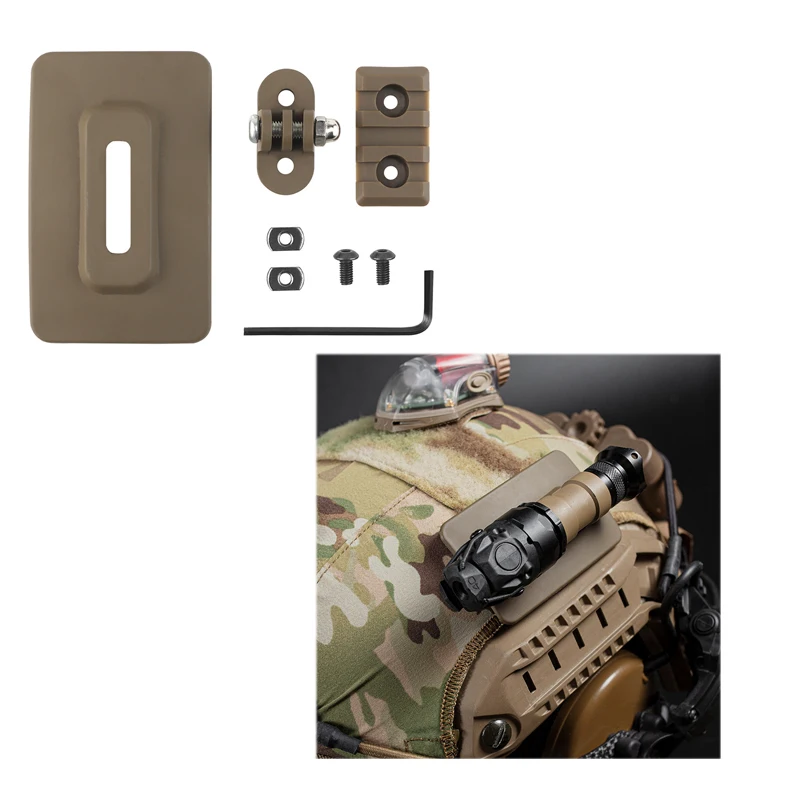 

Portable Quick Installation Tactical Helmet Accessories Plate