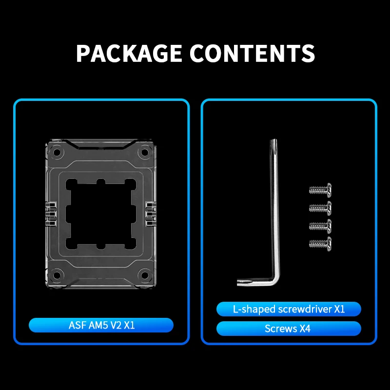 UPSIREN AMD AM5 V2 BCF CPU 굴곡 보정 고정 버클 AM5 플랫폼 CPU 설치 고정 스메도, 내열성
