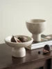Compote Marble Material Sundries Tray French Light Luxury Style Home Decoration ART Photographic Prop Jewelry Storage Tray 2