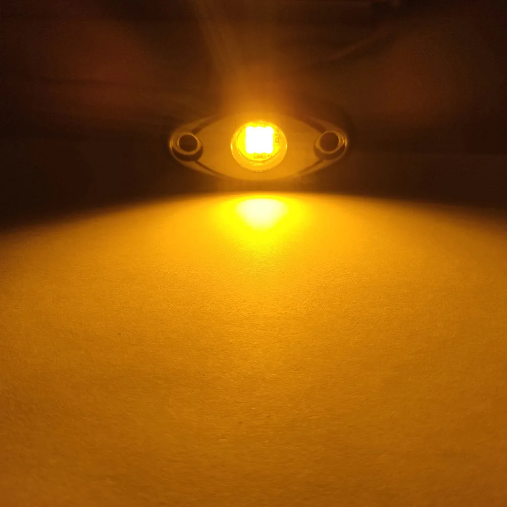 ตัวเลือกสินค้า ไฟ LED รูปหิน RGB สร้างบรรยากาศ 9 ดวง สำหรับรถจี๊ป ATV UTV