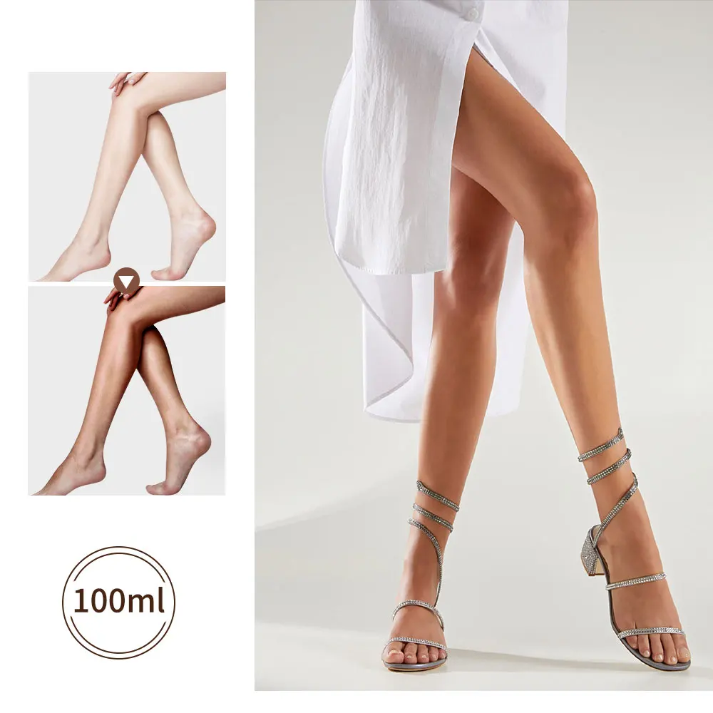 Intensive Self Tanning Lotion Self Tanner Flawless Self Tanning Lotion Fake Tan Sunless Tanner For Face And Body Does Not Block 6