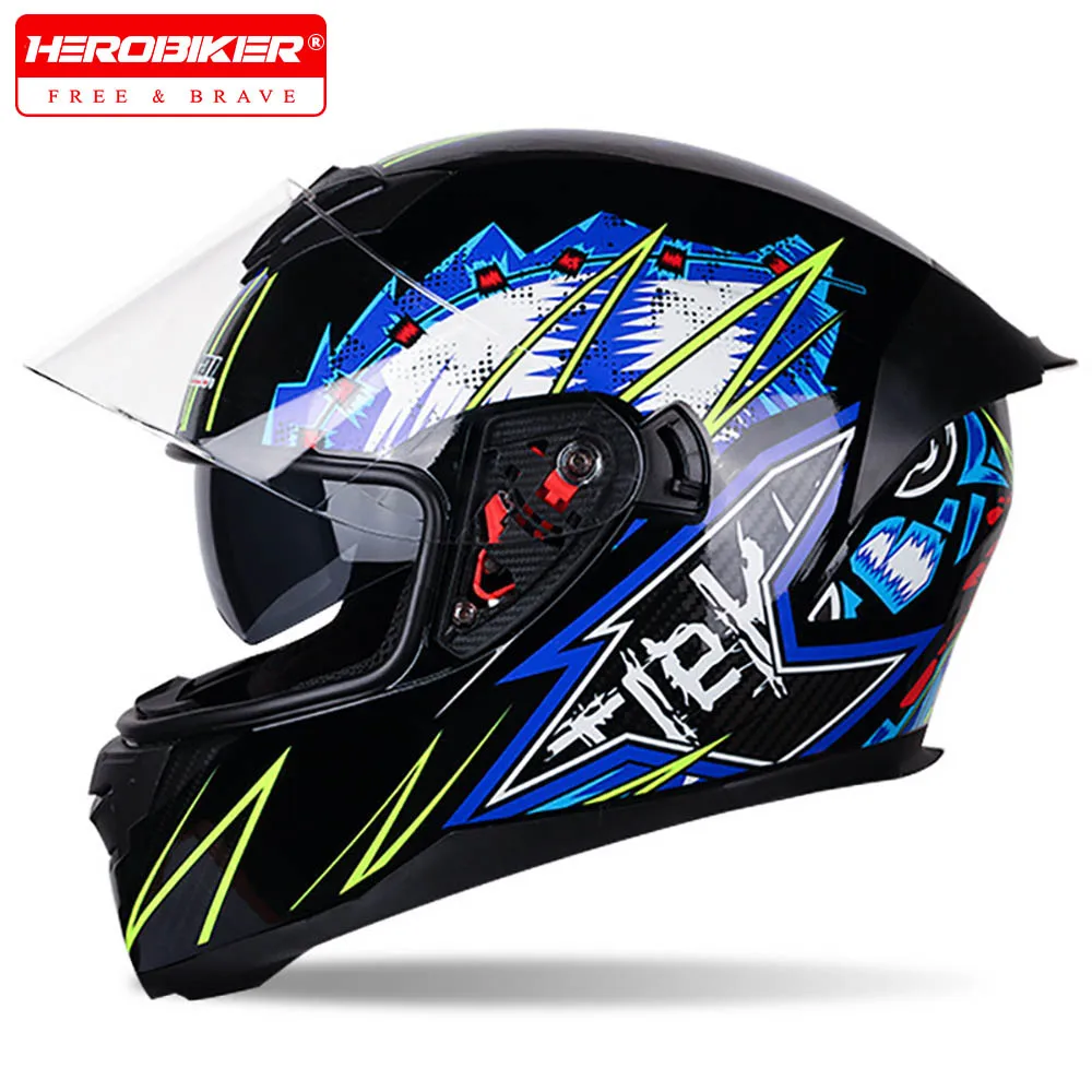 Casco Moto Ǯ ���̽� ��� �� ������� ������ ���̽� ��� ���� Ǯ ���̽� Casco Integral Motorsiklet �� ����