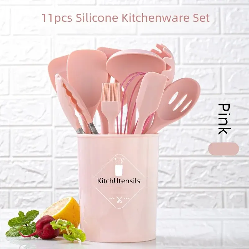 All-inclusive 11-piece pink
