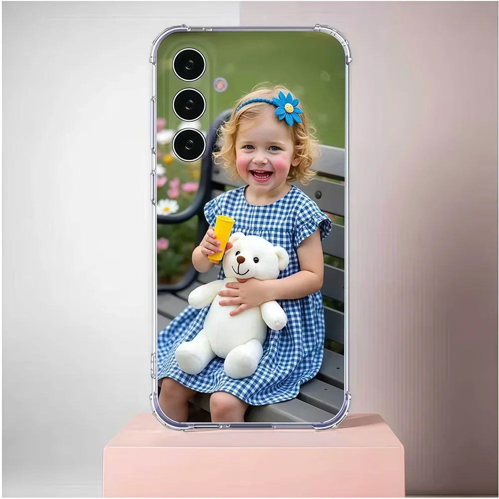 Customizable Shockproof Phone Case - Personalized Photo Design Cover